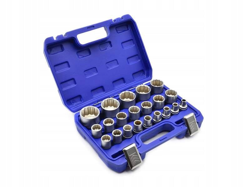 12-ANGLE SOCKET SET 1/2" SHORT SOCKETS CRV 8-36mm SUITCASE Manufacturer code KD10348