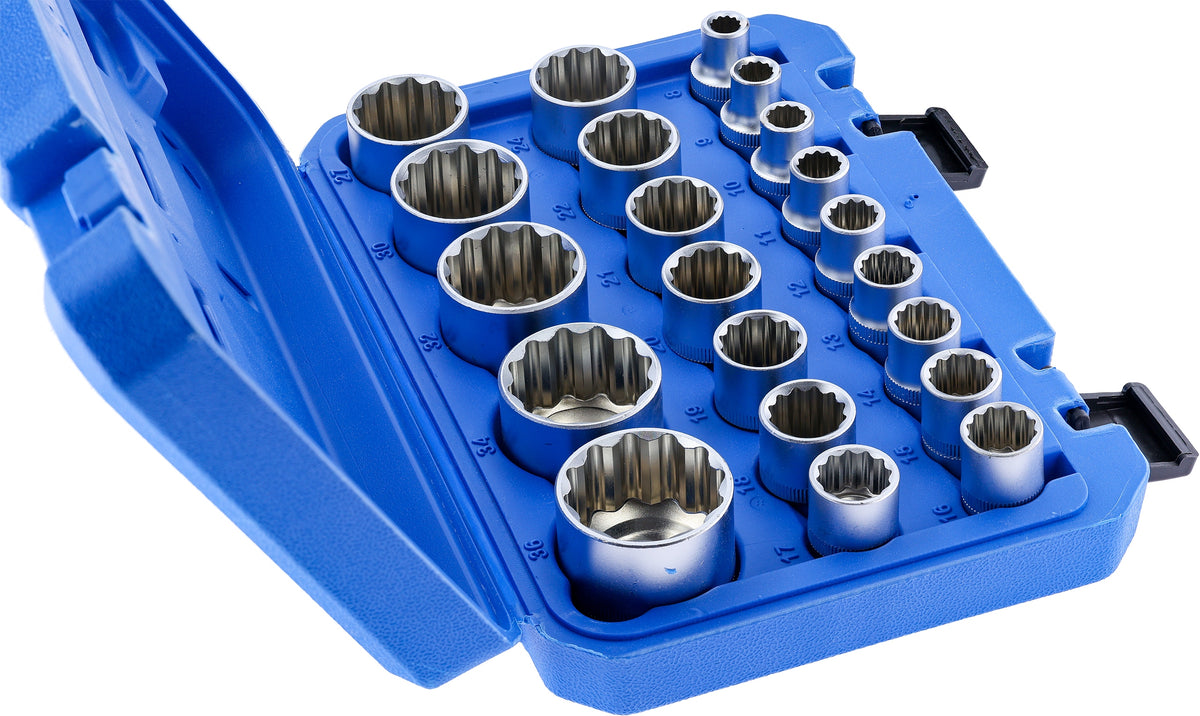 12 Angle SOCKET SET 8-36 SPLINE SOCKETS 1/2" SUSPENSION HUB WRENCHES Manufacturer code JP20062026-21