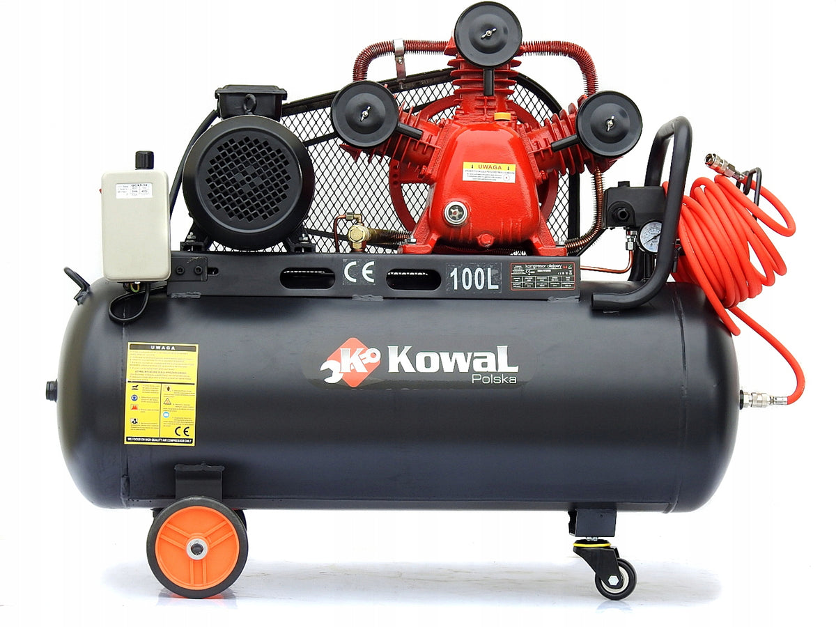 12 Bar COMPRESSOR k4 oil piston 100L compressor air pump BLACKSMITH EAN (GTIN) 5906154038157