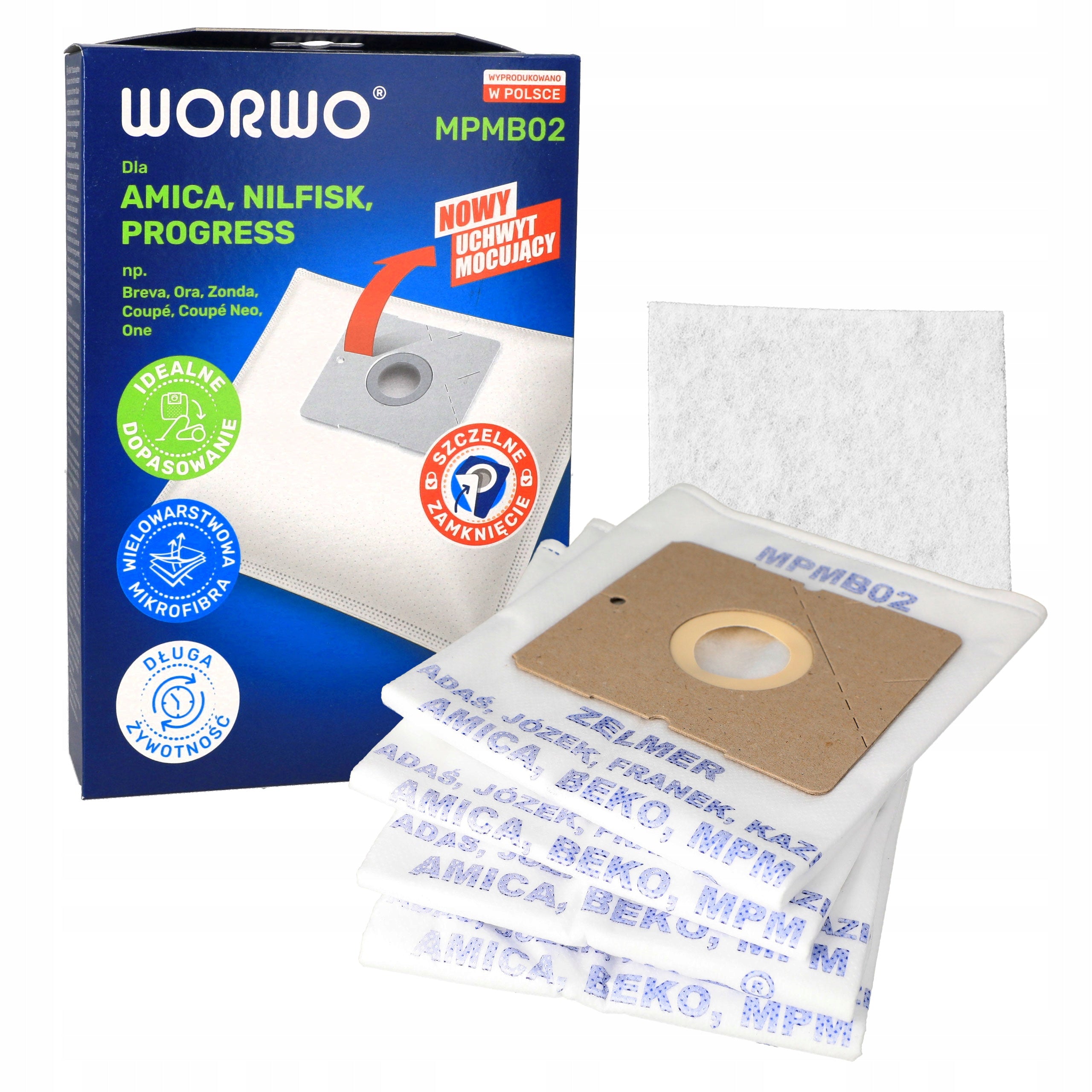 12 x BAGS FOR AMICA ORA YUGO SURAZO + HEPA Vacuum cleaner brand Amica other