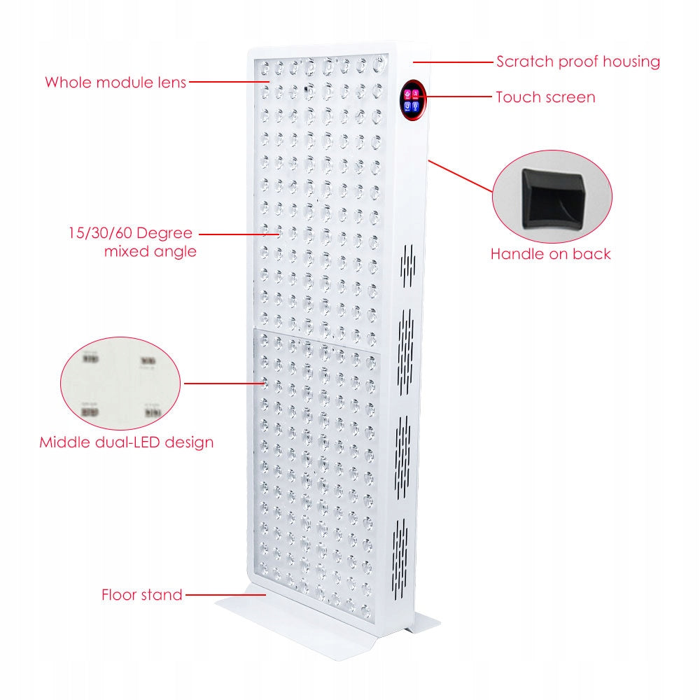 1200 Watt Red Light Therapy Lamp With NIR And 240 LED Medical device no