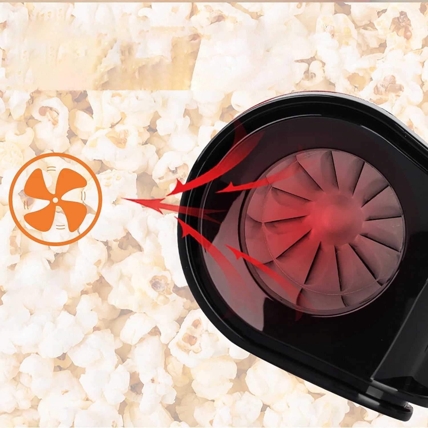 1200W 230V NON-FAT POPCORN MACHINE FOR HOME AUTOMATIC MACHINE Manufacturer code 6901271547444