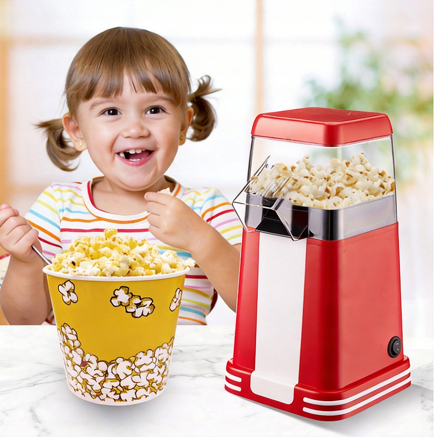 1200W AUTOMATIC POPCORN MAKER WITHOUT FAT HOT AIR Brand no brand