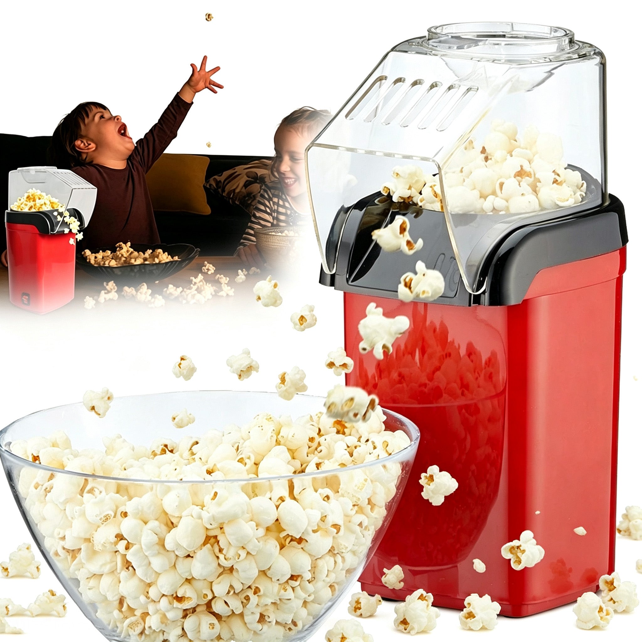 1200W QUALITY AUTOMATIC POPCORN MACHINE 26*11.5*10CM
