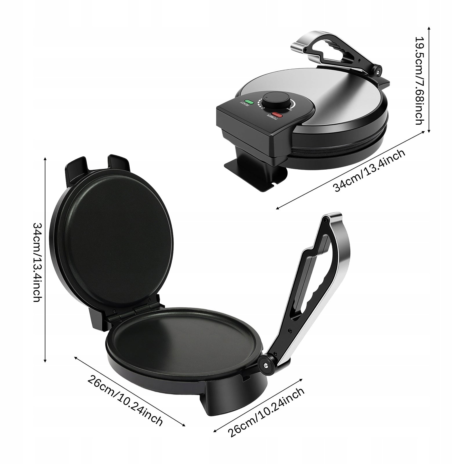 1200W electric pancake machine,Household small pancake maker Packaging status original