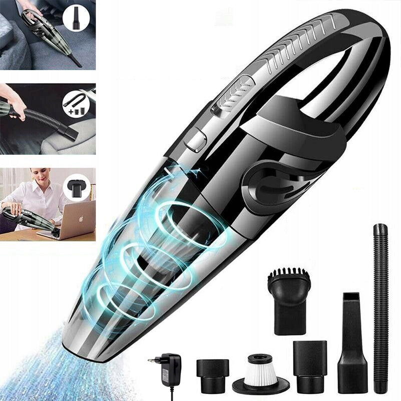 120W CAR VACUUM CLEANER WET DRY BAGLESS HANDHELD