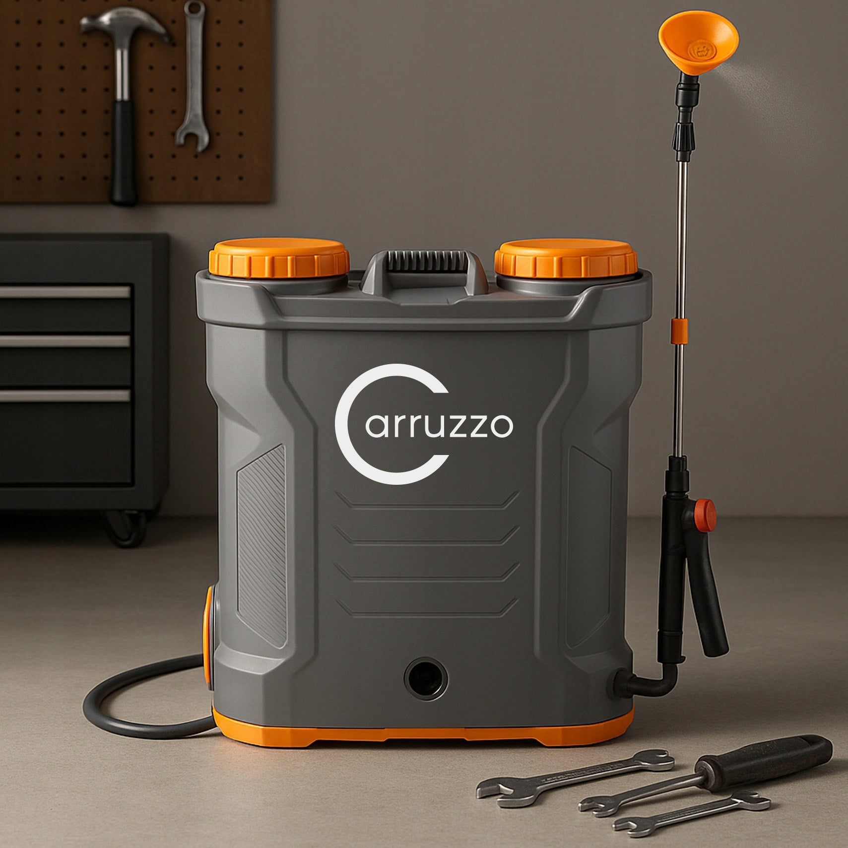12L Cordless Garden Backpack Sprayer, Automatic Brand Carruzzo
