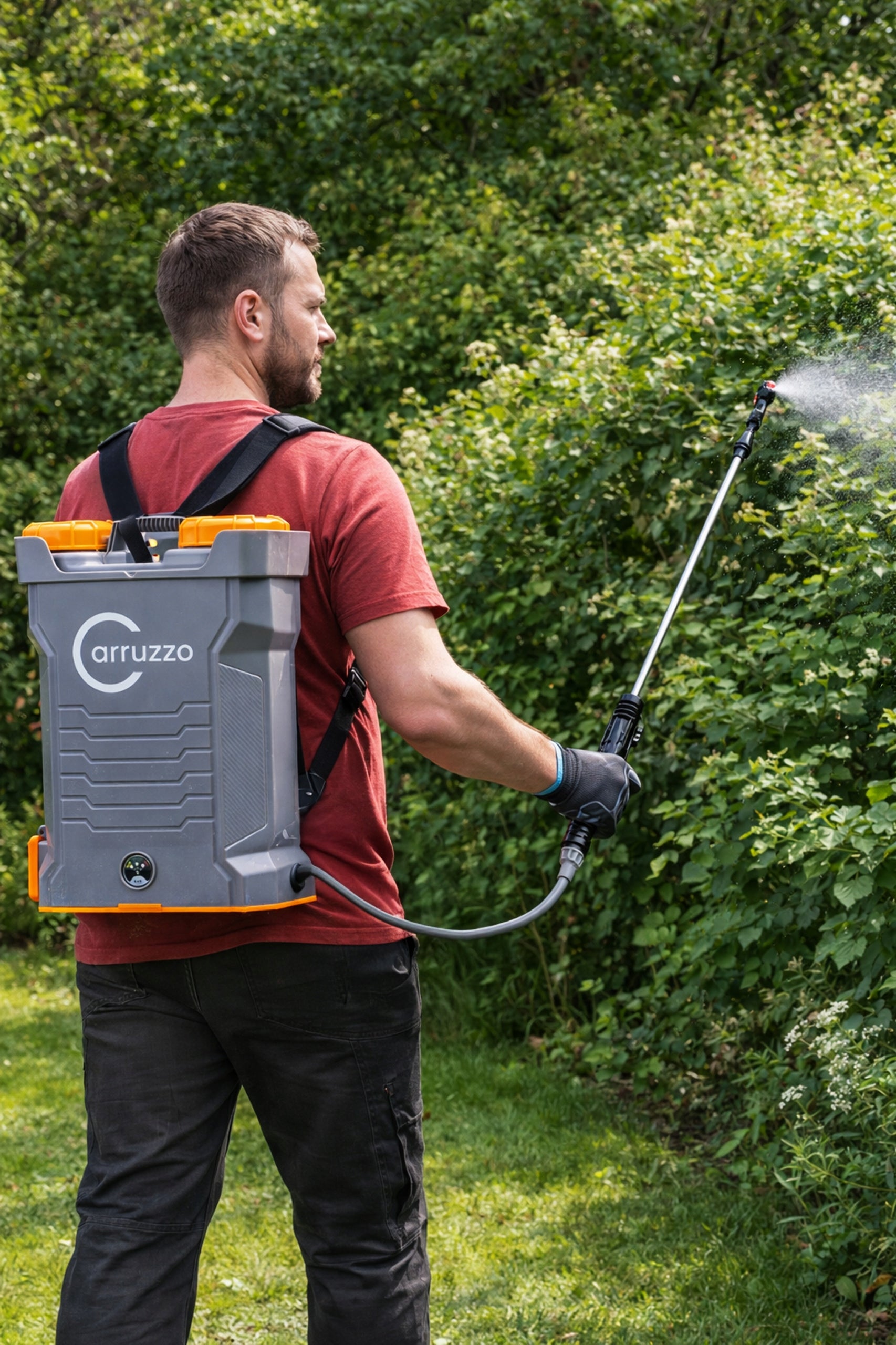 12L Cordless Garden Backpack Sprayer, Automatic Tank capacity 12 l