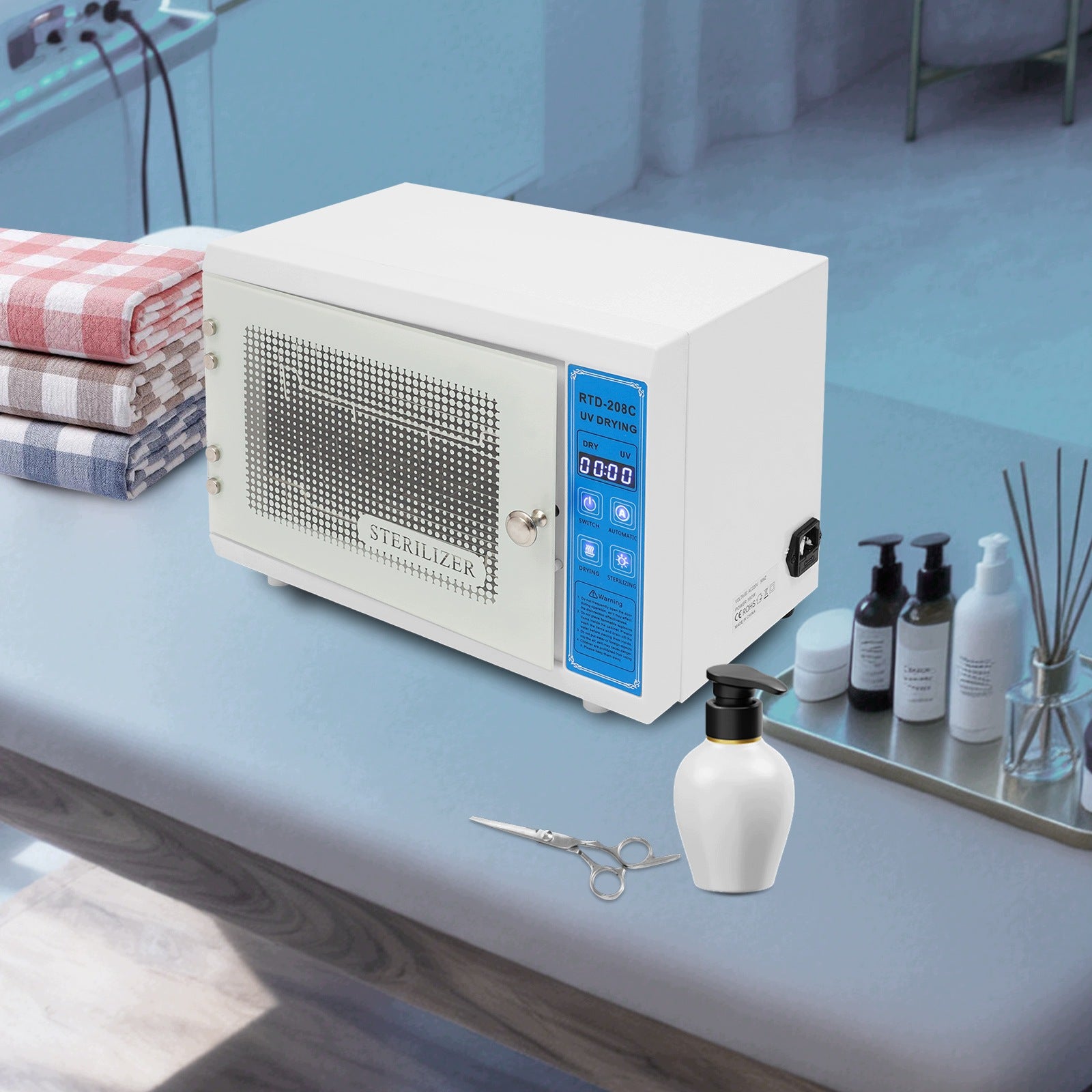 12L UV CLEANING CABINET,DISINFECTION CABINET,HIGH TEMPERATURE STERILISER Medical device no
