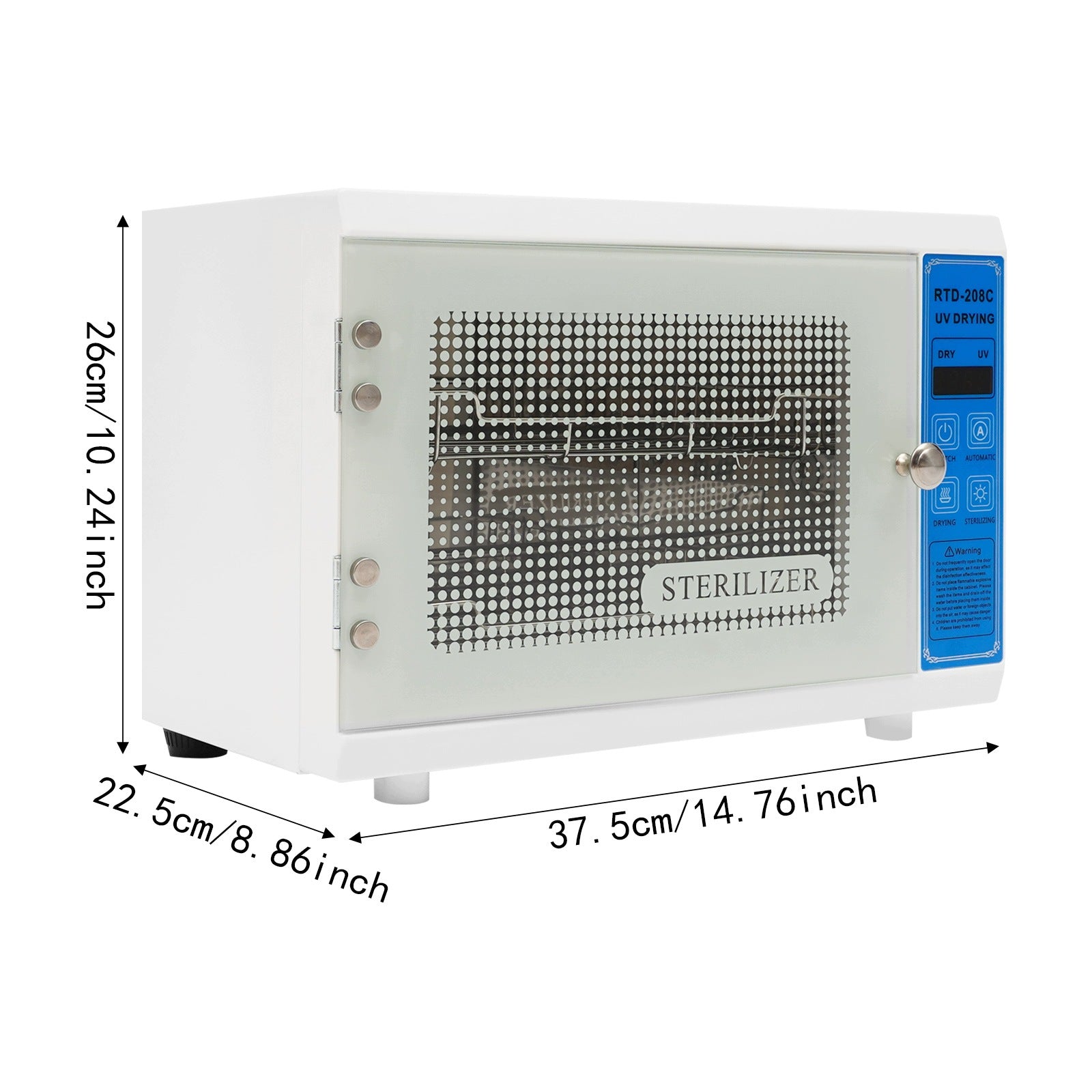 12L UV CLEANING CABINET,DISINFECTION CABINET,HIGH TEMPERATURE STERILISER Packaging status original