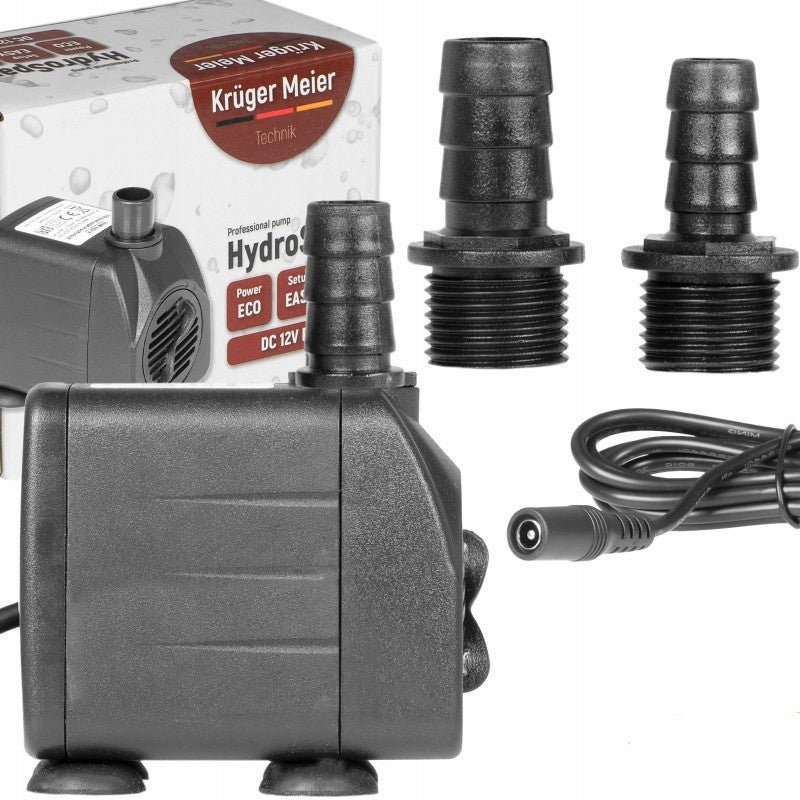 12V 1500LH WATER PUMP FLOW CONTROL QUIET FOR MOTORHOME AND GARDEN