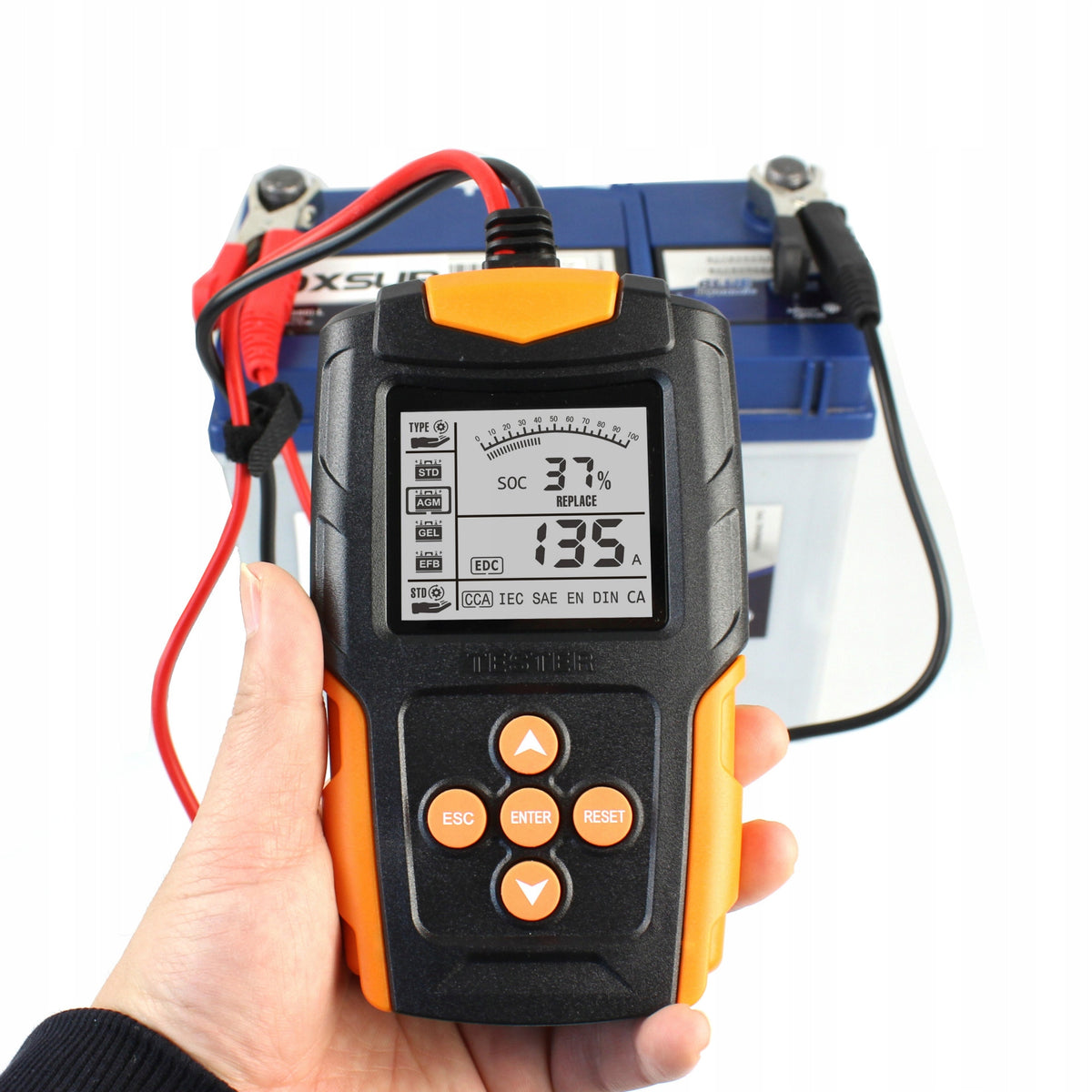 12V 24V DIGITAL BATTERY TESTER Manufacturer code E6150