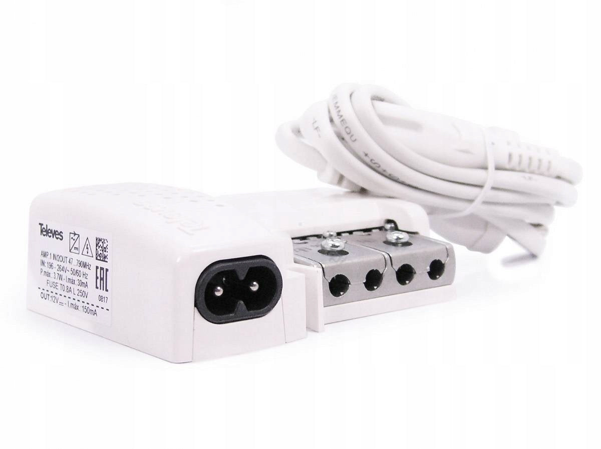 12V 2TV Televes Picokom 579401 Antenna Power Supply Manufacturer code 579401