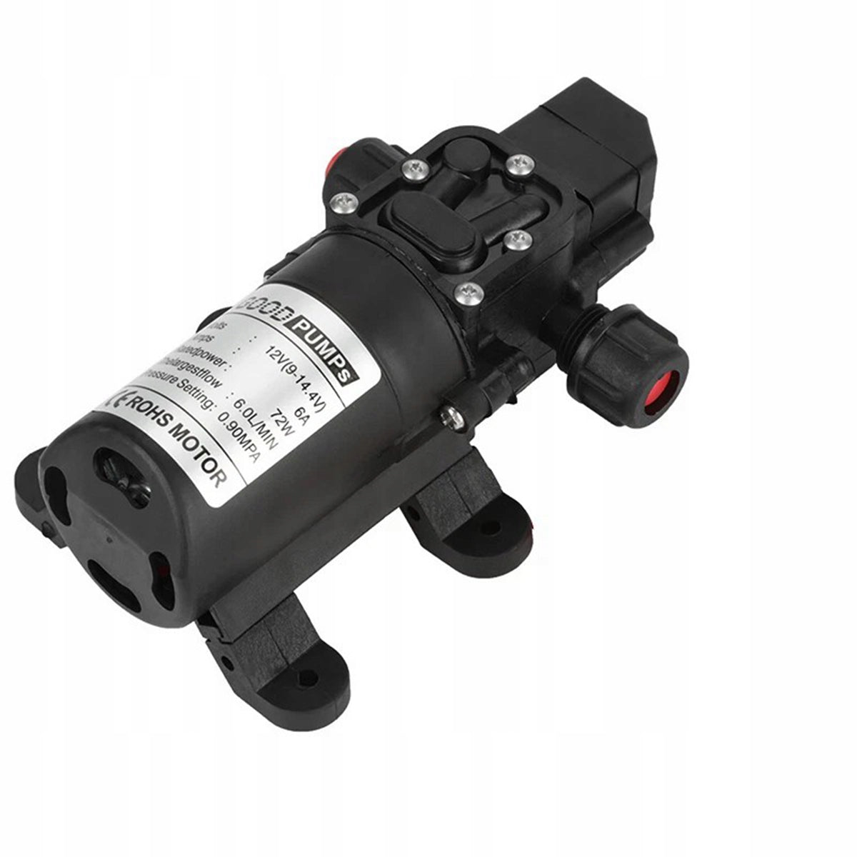 12V 72W MEMBRANE WATER PRESSURE PUMP SELF-PRIMING GARDEN PUMP EAN (GTIN) 4069824049776