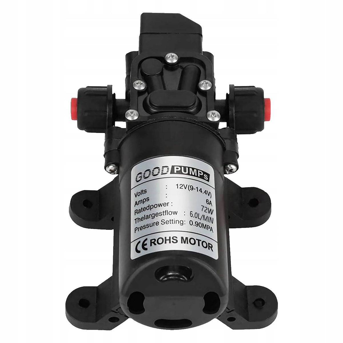 12V 72W MEMBRANE WATER PRESSURE PUMP SELF-PRIMING GARDEN PUMP Manufacturer no brand