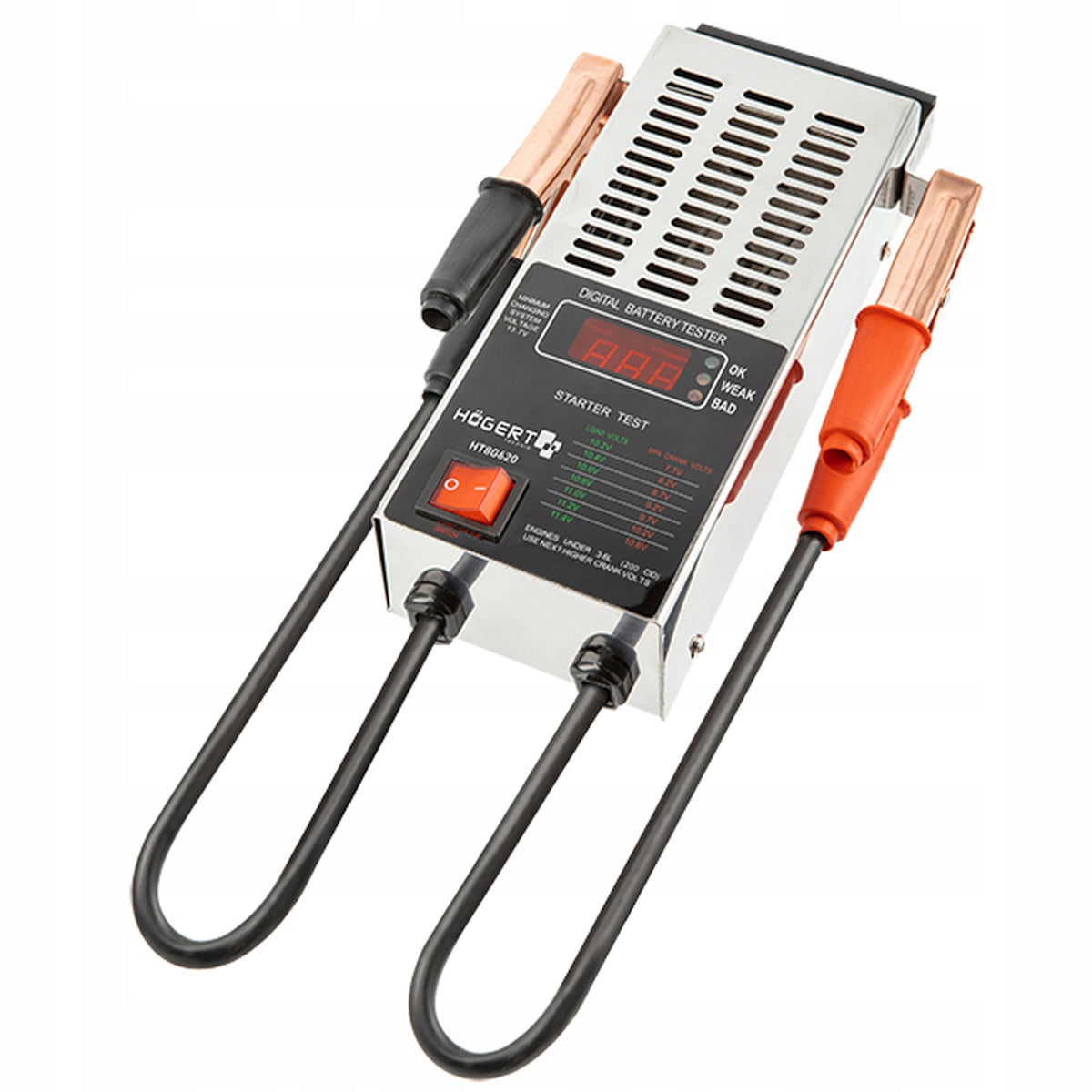 12V Battery Tester HOGERT Digital Starter Charging Test