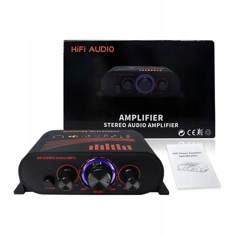 12V CAR AUDIO POWER AMPLIFIER FOR AUTO HOME THEATER SUBWOOFER MP3