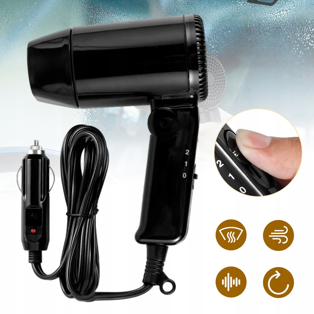 12V Car Hair Dryer Overheat Protection Brand no brand