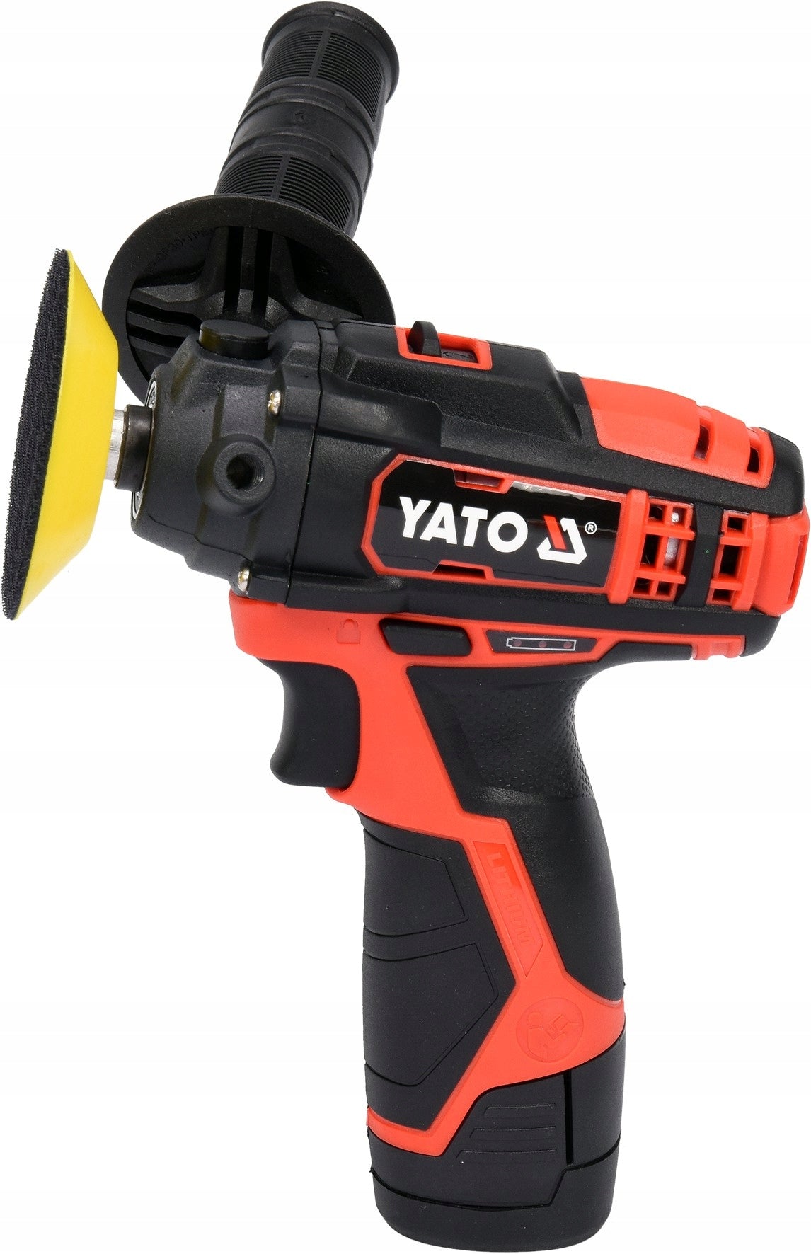 12V Cordless Polisher + Battery Additional information disc replacement without tools soft start speed regulator