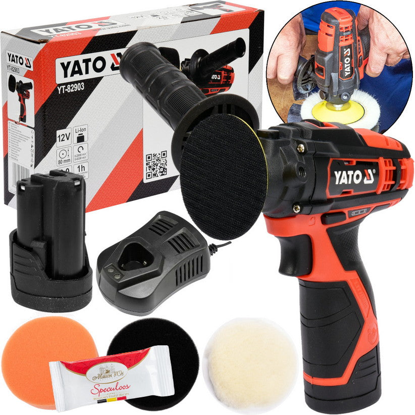 12V Cordless Polisher + Battery