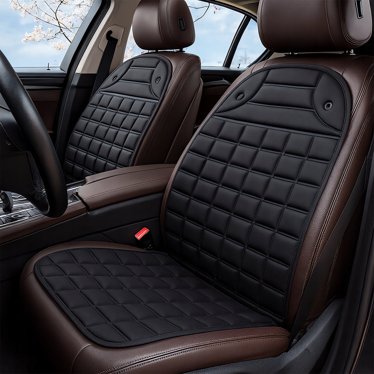 12V HEATING MAT FOR CAR SEAT HEATED SEAT 42W THERMOSTAT Brand Agmi