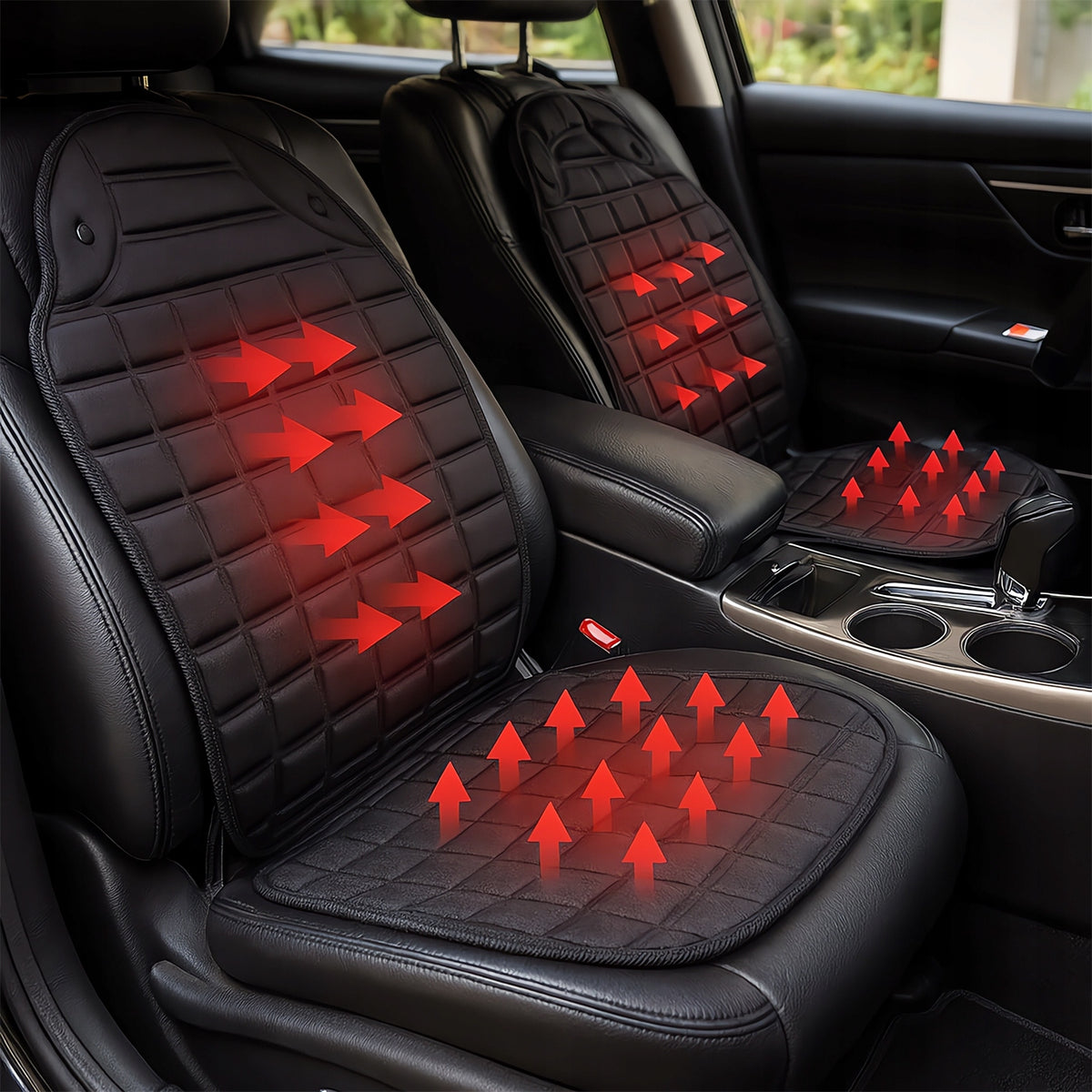 12V HEATING MAT FOR CAR SEAT HEATED SEAT 42W THERMOSTAT Packaging status original