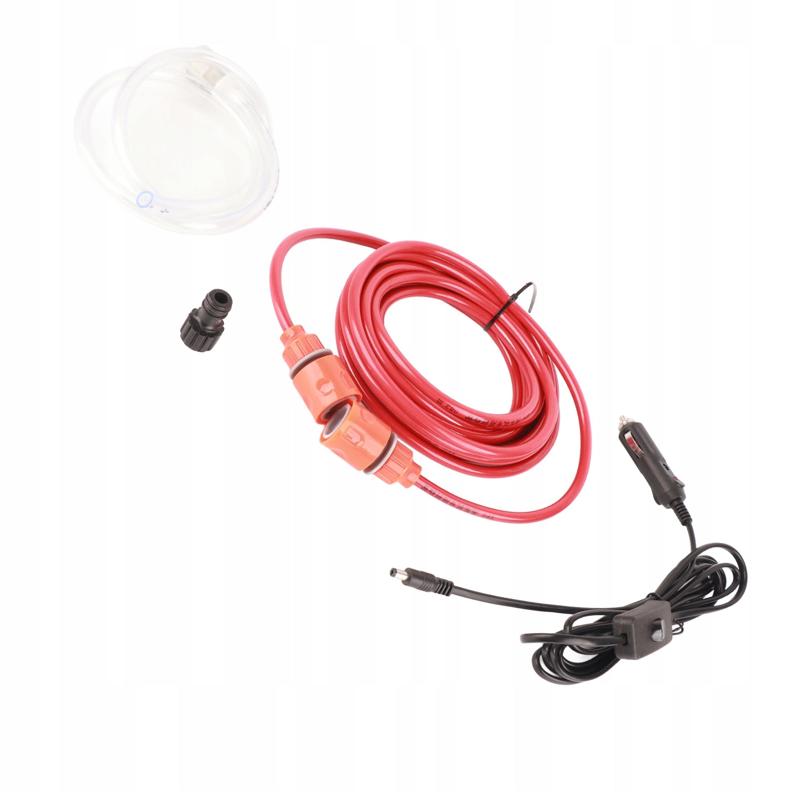 12V HIGH PRESSURE ELECTRIC CAR WASH MACHINE 80W Pump capacity l/h Ponad 5000 l/h