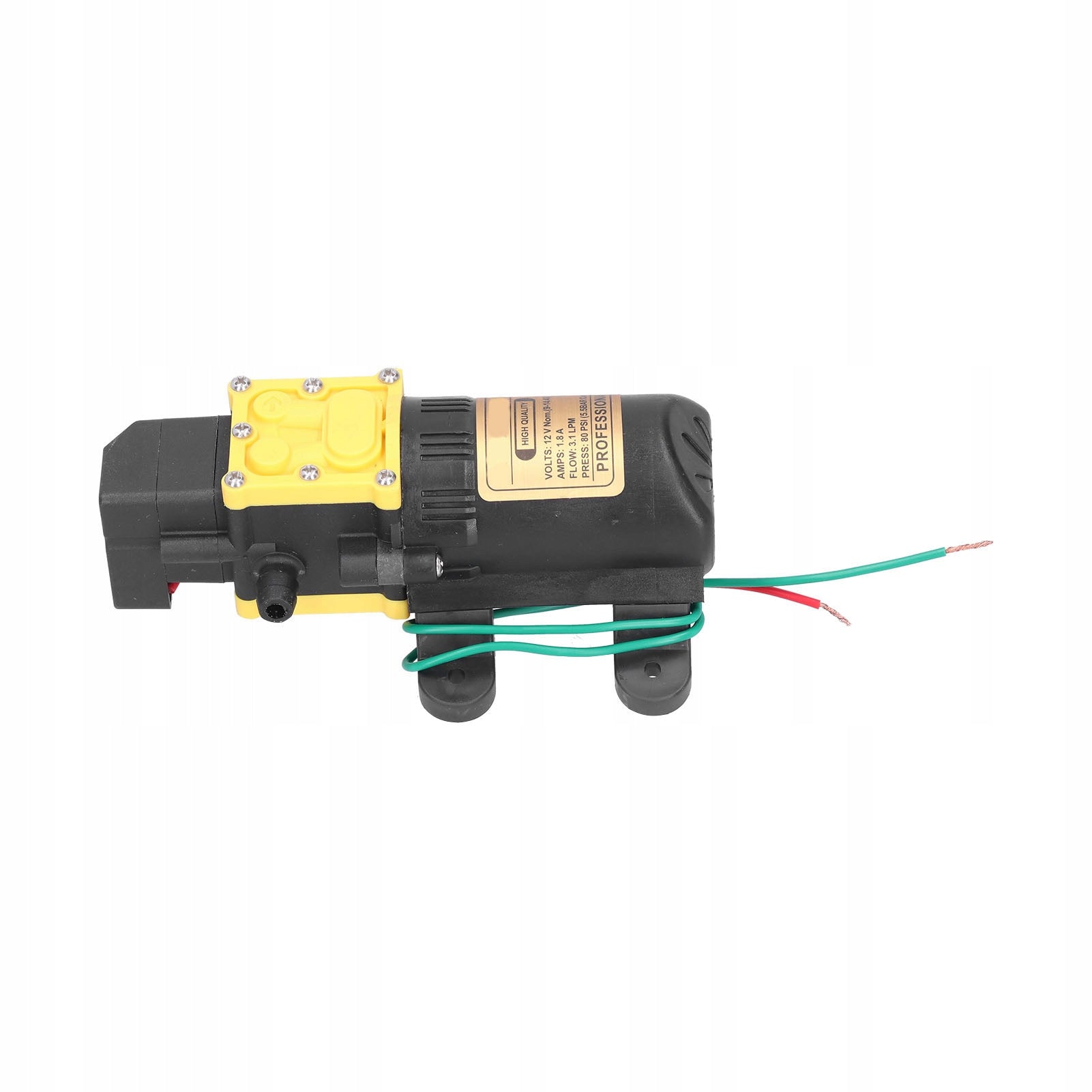 12V HIGH PRESSURE ELECTRIC WATER PUMP Power 50 W