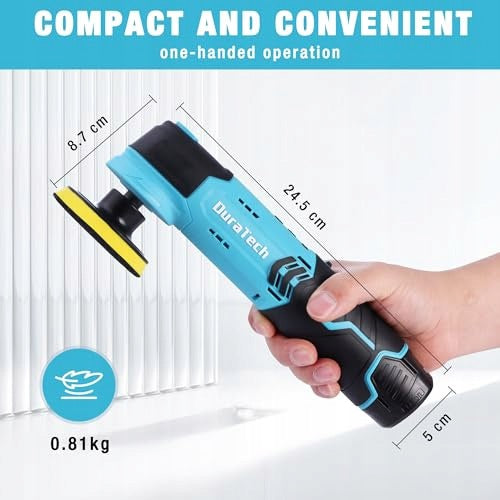 12V MINI 3000 RPM CORDLESS POLISHER FOR CAR WOOD DIY metal Series B0D44B3VD9