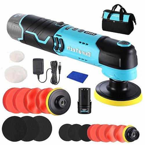 12V MINI 3000 RPM CORDLESS POLISHER FOR CAR WOOD DIY metal
