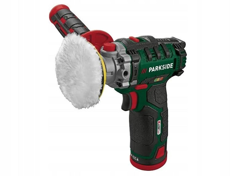12V PARKSIDE PAAP 12 F6 CORDLESS POLISHER (WITH BATTERY AND CHARGER) Manufacturer code PAAP 12 F6