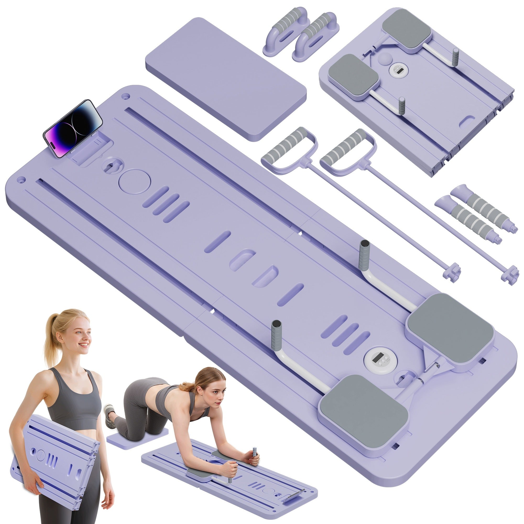 12in1 Multifunctional Pilates Reformer Board – The Perfect Gift for Women