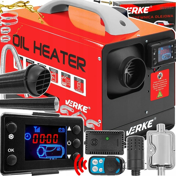 12kW - WEBASTO Combustion Oil Heater, 230V/12V
