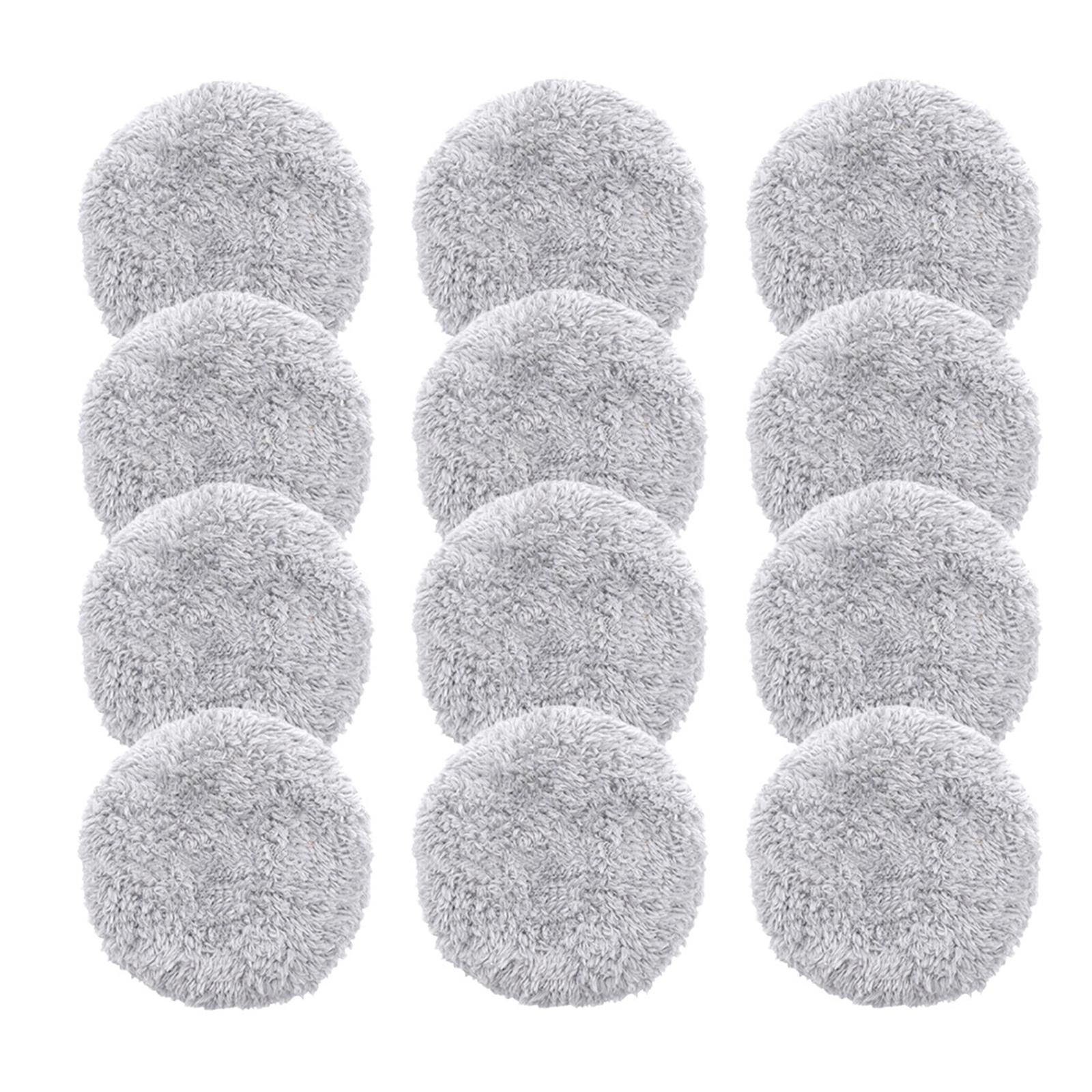 12x Replacement Pads for Window Cleaning Robot Reusable Plush Texture Packaging status original