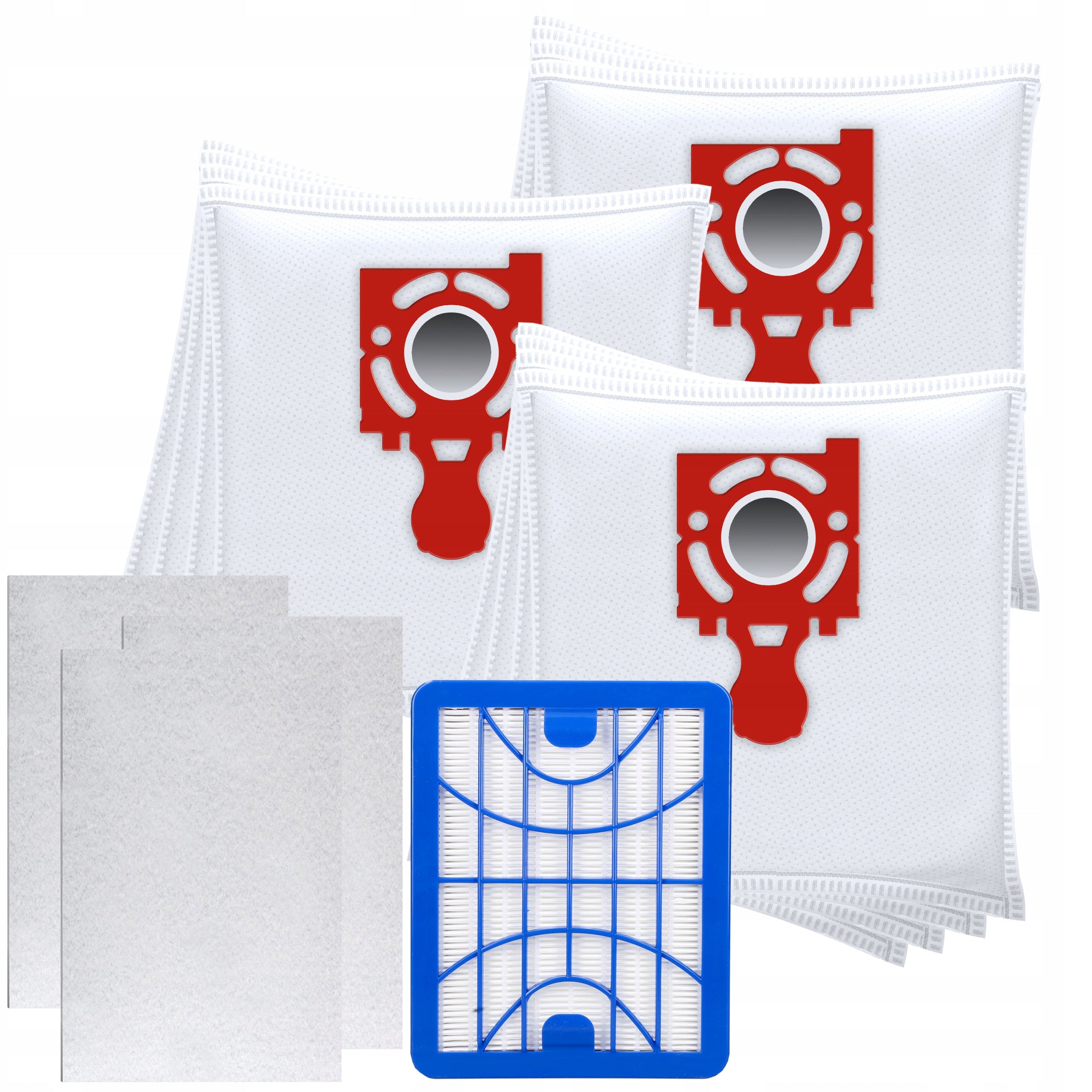 12x Zelmer Jupiter ZVC425HT ZVC427HT Vacuum Cleaner Bags + Hepa Filter