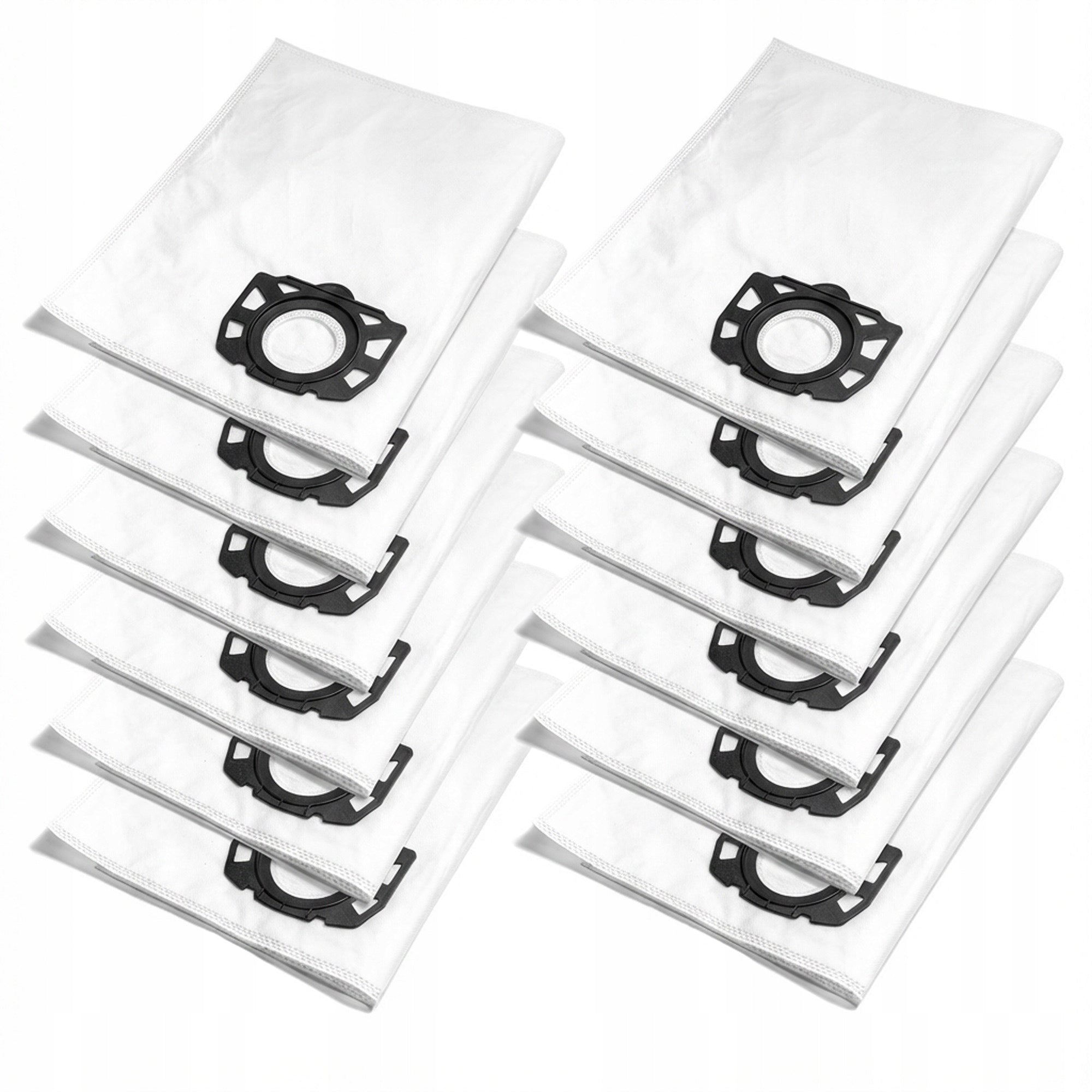 12x vacuum cleaner bags Karcher WD3 KFI 357 V17 V15 V19 SE4001 WD2 PLUS V12