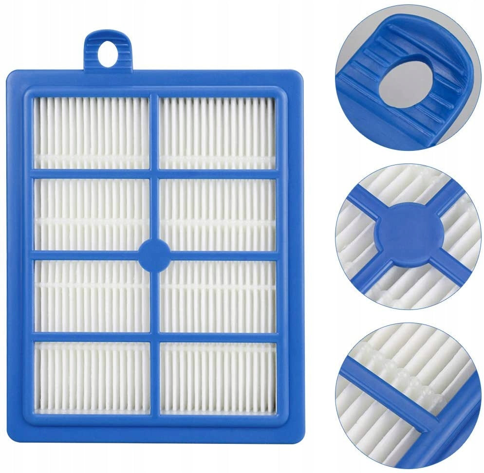 12xELECTROLUX PHILIPS AEG VACUUM CLEANER BAGS + HEPA FILTER FC8031 H13 EFH12 Manufacturer code ASH-3624