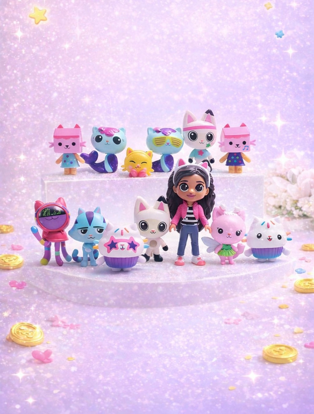 13 Kitten Figurines Set Gift Manufacturer code 5905331642262