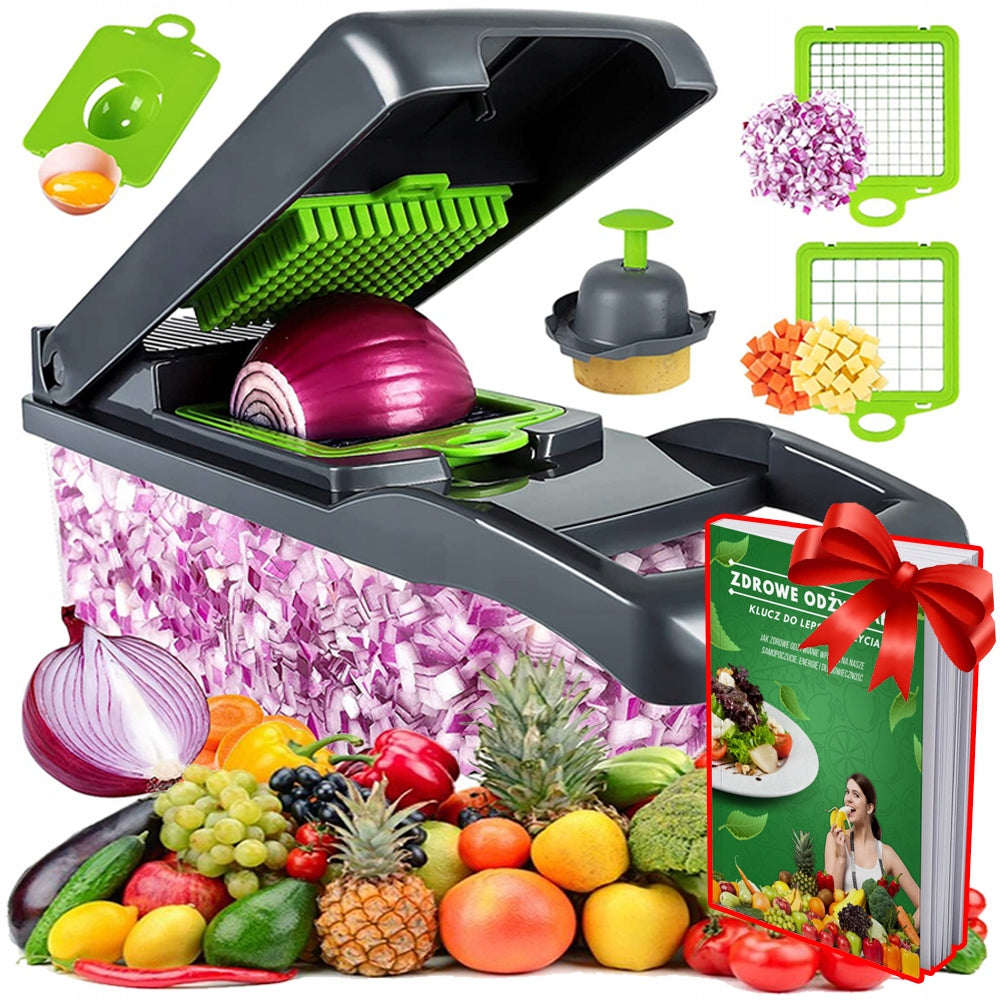 13IN1 MULTI-FUNCTIONAL SAUERKRAUT FRUIT VEGETABLE GRATER
