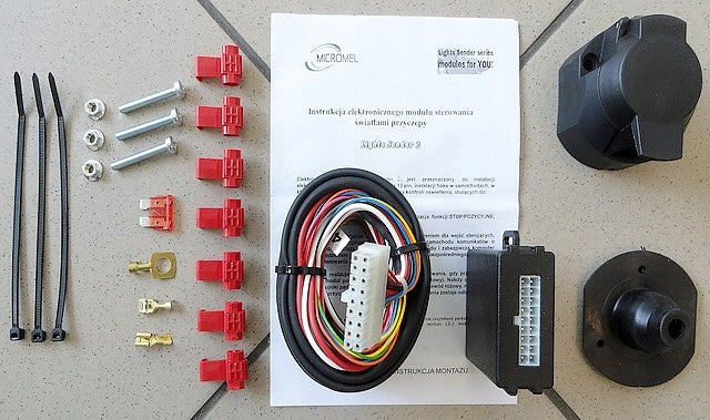 13PIN BOXER JUMPER FIAT DUCATO HOOK HARNESS MODULE Manufacturer's catalog number LS2+K