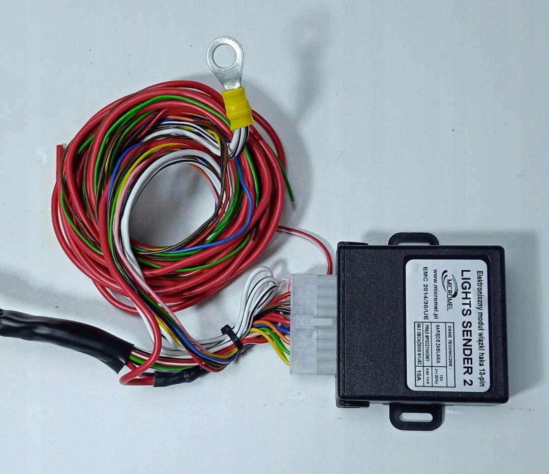 13PIN Fixed Wire Harness Hook Module PLUS PARKING SENSORS Product weight with unit packaging 0.5 kg