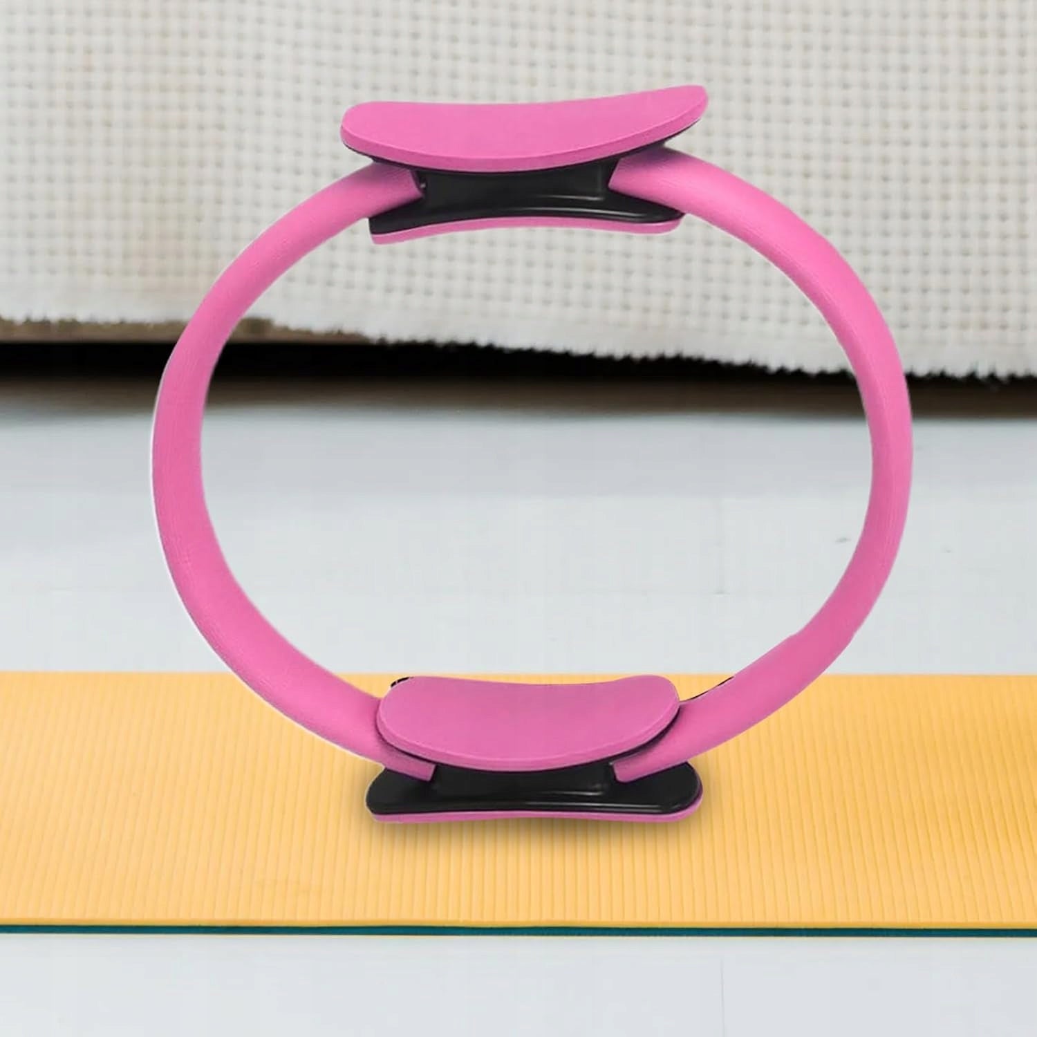 13Pcs Pilates Ring Circle Set Arms Stretch Belt Legs Shoulder Pink Brand no brand