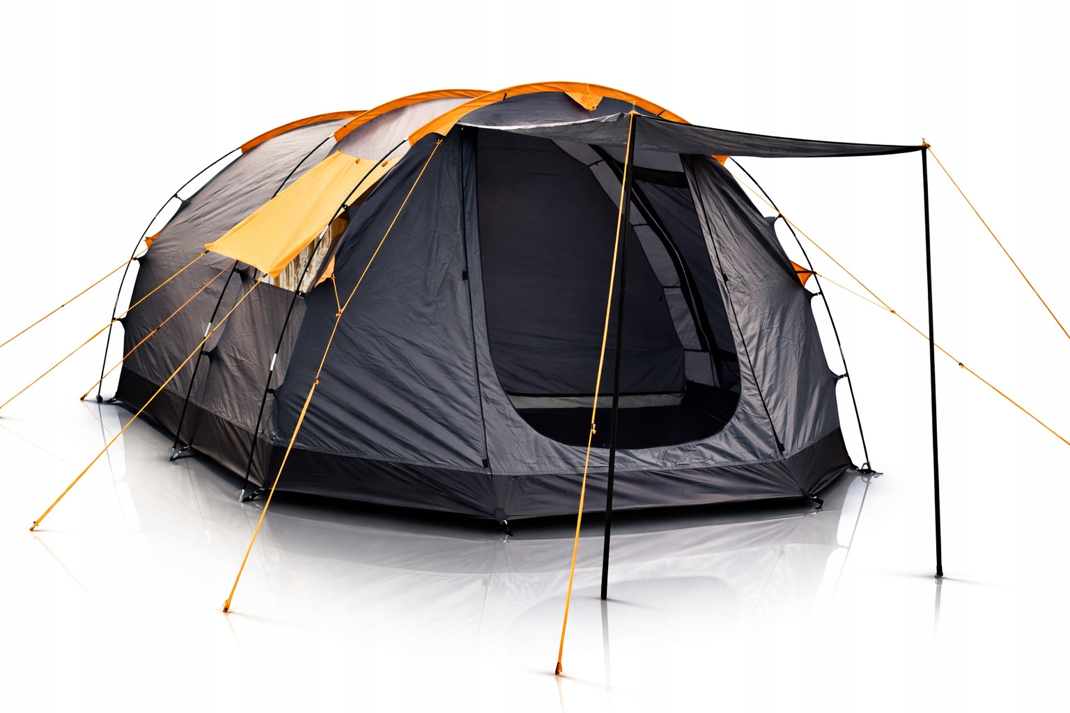 13m² Tent PANAMA XXL 5 persons 5000mm Integrated floor Black cabins Manufacturer code VC-005