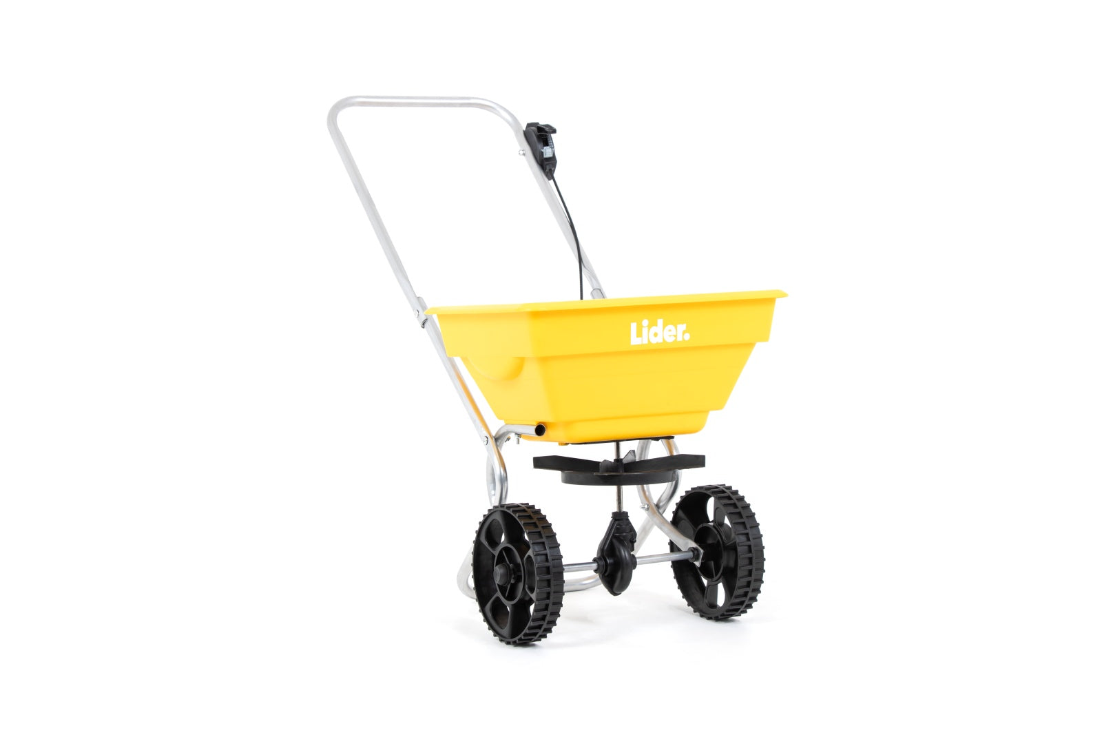 14L SEED DRILL ON WHEELS FERTILIZER SPREADER SAND SALT GRASS SPREADER Capacity 14 l
