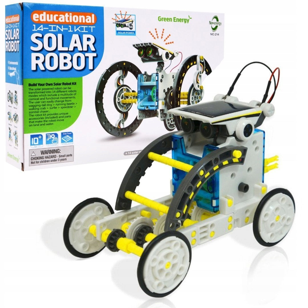 14in1 EDUCATIONAL SOLAR KIT DIY BUILD YOURSELF ROBOT AUTO DOG