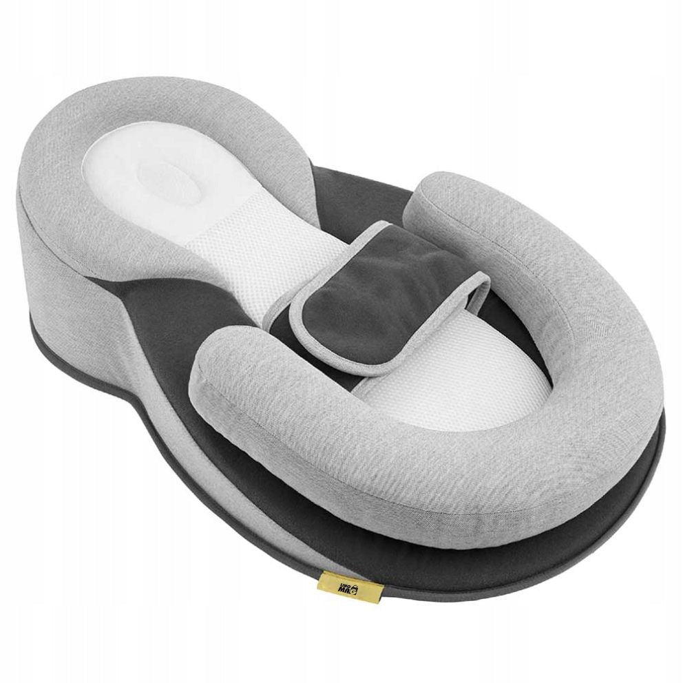 15° Linomag Baby Anti-Reflux Pillow, Adjustable, Grey Brand no brand