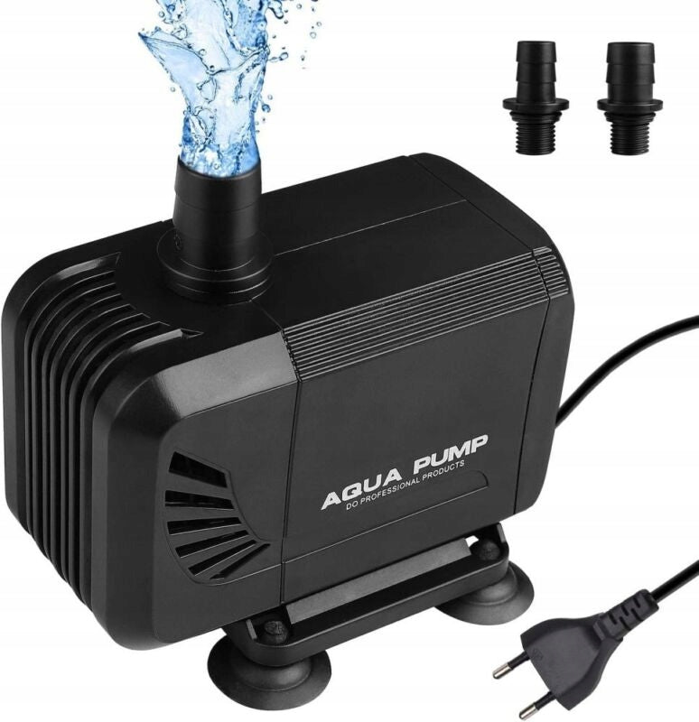 1500L/H GARDEN CIRCULATING WATER PUMP FOR AQUARIUM FOUNTAIN POND