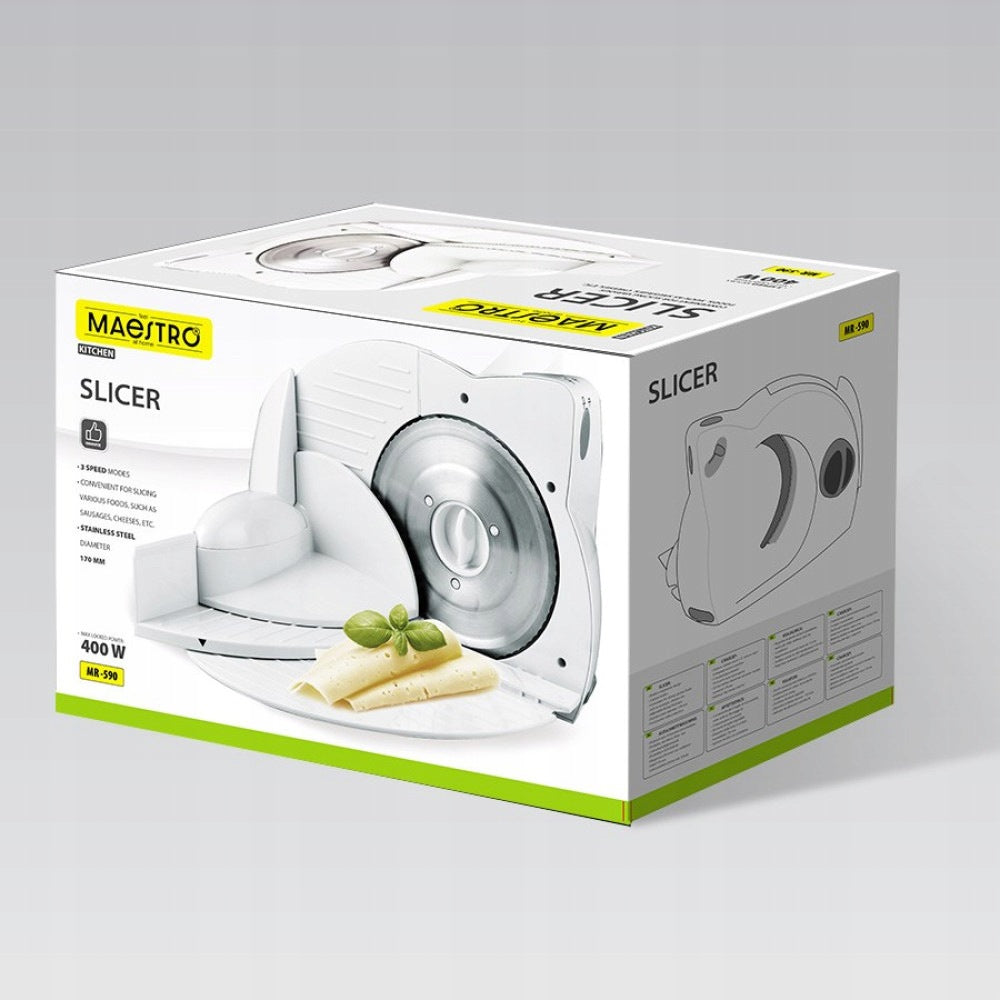 150W Food Slicer MR-590 MAESTRO Brand Maestro