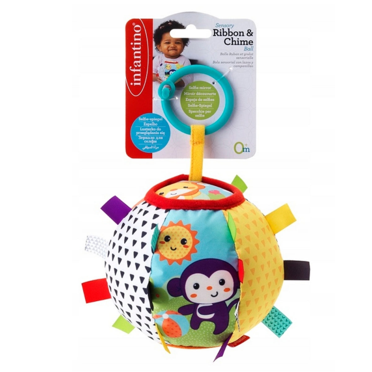 151091 PENDANT SOFT BALL RATTLE INFANTINO