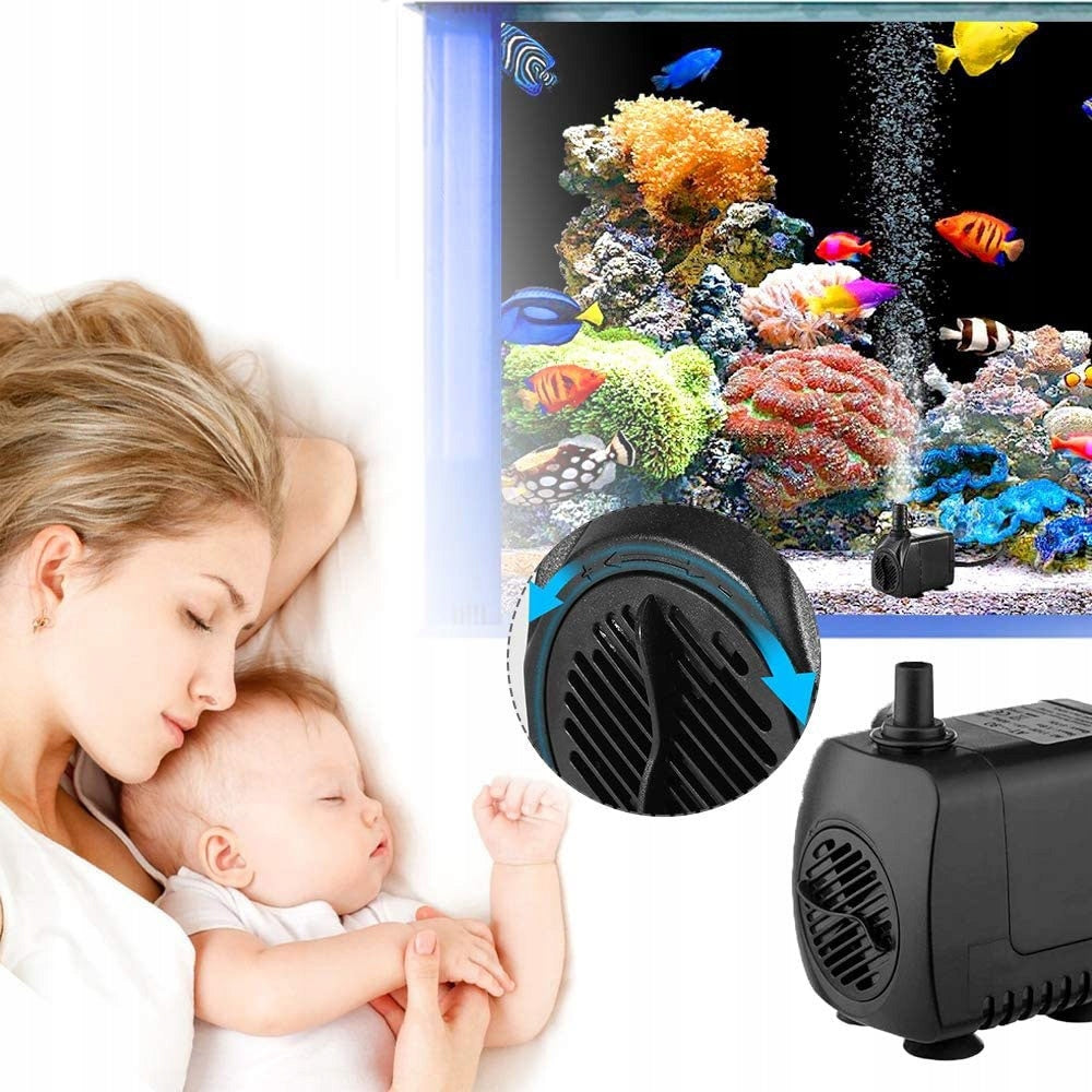 15W WATER PUMP WITH LED LIGHT WATER FLOW FOR POND FOUNTAINS 800L/H Manufacturer Bedee